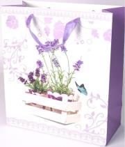 Opakowanie Torebka prezentowa L lawenda 0283-03