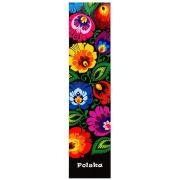 Opakowanie Zakładka do książki łowicka czarna Polska FOLKSTAR