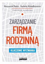 Okładka książki Zarządzanie firmą rodzinną