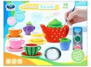 Opakowanie Zestaw kreatywny do malowania naczynia 15el