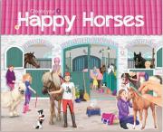Opakowanie ZESTAW KREATYWNY Z NAKLEJKAMI HAPPY HORSES DREAMS 10176A