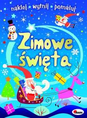 ZIMOWE ŚWIĘTA. Autor: Jolanta Czarnecka, MARZENA ĆWIEK. Dadada.pl Okładka książki ZIMOWE ŚWIĘTA