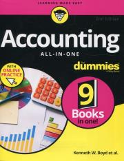 Accounting All-in-One For Dummies. Autor: Boyd Kenneth W.. Dadada.pl Okładka książki Accounting All-in-One For Dummies