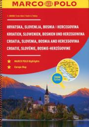 Atlas Chorwacja/Słowenia - 1:300 000 MARCO POLO. Autor: praca zbiorowa. Dadada.pl Okładka książki Atlas Chorwacja/Słowenia - 1:300 000 MARCO POLO