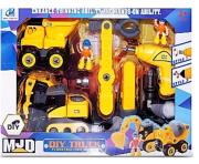 Opakowanie Auto do rozkręcania Koparka i Wywrotka