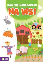 Okładka książki Baw się naklejkami Na wsi