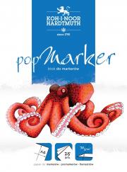 Opakowanie Blok popmarker A4 25 kartek 70G.