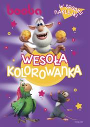 Okładka książki Booba. Wesoła kolorowanka