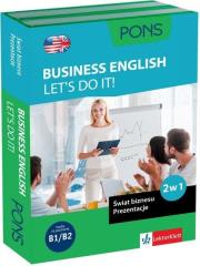 Business English. Let's do it! 2w1 PONS. Autor: praca zbiorowa. Dadada.pl Okładka książki Business English. Let's do it! 2w1 PONS