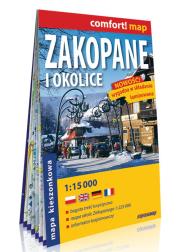 Comfort! map Zakopane i okolice 1:15 000 mapa. Autor: praca zbiorowa. Dadada.pl Okładka książki Comfort! map Zakopane i okolice 1:15 000 mapa