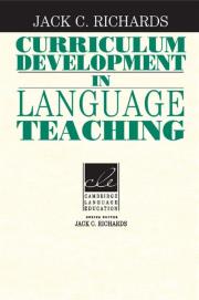 Curriculum Development in Language Teaching. Autor: Jack C. Richards and Carlos Barbisan. Dadada.pl Okładka książki Curriculum Development in Language Teaching