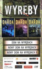 Cykl Wyręby: Dom na Wyrębach / Nowy Dom na Wyrębach I / Nowy Dom na Wyrębach II. Autor: Stefan Darda. Dadada.pl Okładka książki Cykl Wyręby: Dom na Wyrębach / Nowy Dom na Wyrębach I / Nowy Dom na Wyrębach II