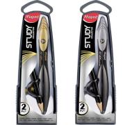 Opakowanie Cyrkiel Study Collector czarny + Ołówek MAPED