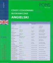 Czasy i czasowniki błyskawicznie. Angielski PONS. Autor: Opracowanie zbiorowe. Dadada.pl Okładka książki Czasy i czasowniki błyskawicznie. Angielski PONS