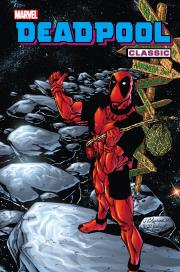 Deadpool Classic T.6. Autor: Christopher Priest, Glenn Herdling, Gus Vazquez. Dadada.pl Okładka książki Deadpool Classic T.6