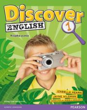 Discover English 1 SB + CD PEARSON. Autor: Hearn Izabella, Jayne Wildman. Dadada.pl Okładka książki Discover English 1 SB + CD PEARSON