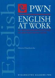 Okładka książki English at Work An English-Polish Dictionary of selected collocations