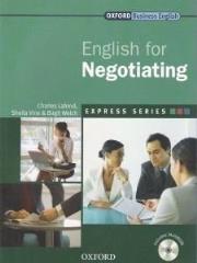 Okładka książki English for Negotiating SB + CD-ROM OXFORD