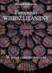 Okładka książki Europejski wiersz litanijny W innej czasoprzestrzeni