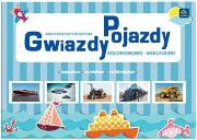 Okładka książki Gwiazdy Pojazdy kolorowanki - naklejanki