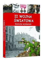 Okładka książki II wojna światowa. Historia wydarzeń