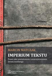 Okładka książki Imperium tekstu