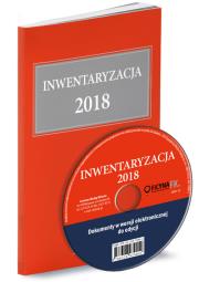 Okładka książki Inwentaryzacja 2018 + CD z wzorami dokumentów