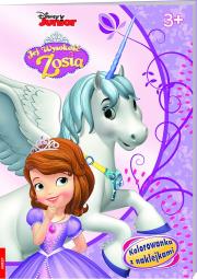 Okładka książki Jej Wysokość Zosia Kolorowanka z naklejkami