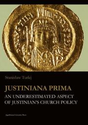 Justiniana Prima. Autor: Turlej Stanisław. Dadada.pl Okładka książki Justiniana Prima