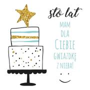 Karnet UK 7953 - Urodziny. Gwiazdka. Wydawca: Henry. Dadada.pl Opakowanie Karnet UK 7953 - Urodziny. Gwiazdka