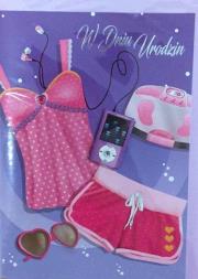 Karnet urodziny B6 Premium 22 + koperta. Wydawca: Panorama. Dadada.pl Opakowanie Karnet urodziny B6 Premium 22 + koperta