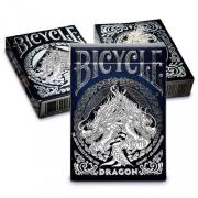 Karty Dragon White Premium BICYCLE. Wydawca: United States Playing Card Company. Dadada.pl Opakowanie Karty Dragon White Premium BICYCLE