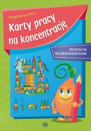 Okładka książki Karty pracy na koncentrację