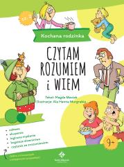 KOCHANA RODZINKA CZYTAM ROZUMIEM I WIEM. Autor: MAGDALENA MACIAK. Dadada.pl Okładka książki KOCHANA RODZINKA CZYTAM ROZUMIEM I WIEM