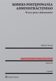 Okładka książki Kodeks postępowania administracyjnego Wzory pism i dokumentów