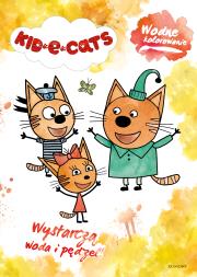Kot-o-ciaki. Wodne kolorowanie. Autor: Opracowanie zbiorowe. Dadada.pl Okładka książki Kot-o-ciaki. Wodne kolorowanie
