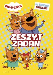Kot-o-ciaki. Zeszyt zadań. Autor: Opracowanie zbiorowe. Dadada.pl Okładka książki Kot-o-ciaki. Zeszyt zadań