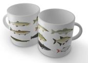 Kubek z rybami - wędkarza (z mniejszą ilością ryb). Autor: Soliton. Dadada.pl Okładka książki Kubek z rybami - wędkarza (z mniejszą ilością ryb)