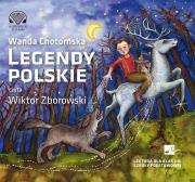 Legendy polskie audiobook. Autor: Wanda Chotomska. Dadada.pl Okładka książki Legendy polskie audiobook