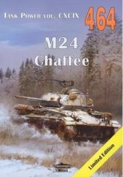 M24 Chaffee Tank Power vol. CXCIX 464. Autor: Janusz Ledwoch. Dadada.pl Okładka książki M24 Chaffee Tank Power vol. CXCIX 464
