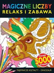 Okładka książki Magiczne liczby - tajemnicze kształty - Dinozaur