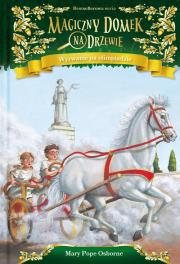 Magiczny domek na drzewie. Wyzwanie na olimpiadzie. Autor: Mary Pope Osborne. Dadada.pl Okładka książki Magiczny domek na drzewie. Wyzwanie na olimpiadzie
