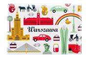 Opakowanie Magnes - Warszawa symbole FOLKSTAR