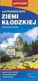Okładka książki Mapa ilustrowana - Ziemia Kłodzka 1:300 000