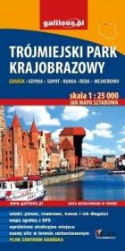 Mapa sztabowa - Trójmiejski Park Krajobrazowy. Autor:   Praca zbiorowa. Dadada.pl Okładka książki Mapa sztabowa - Trójmiejski Park Krajobrazowy