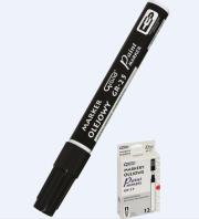 Marker olejowy GR-25 czarny (12szt) GRAND. Wydawca: Grand. Dadada.pl Opakowanie Marker olejowy GR-25 czarny (12szt) GRAND