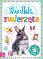 Okładka książki Minialbum z naklejkami. Słodkie zwierzęta