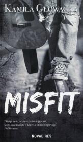 Misfit. Autor: Kamila Głowacka. Dadada.pl Okładka książki Misfit