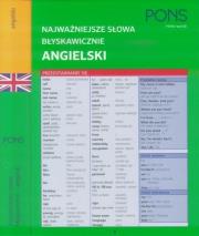 Najważniejsze słowa błyskawicznie. Angielski. Autor: Opracowanie zbiorowe. Dadada.pl Okładka książki Najważniejsze słowa błyskawicznie. Angielski