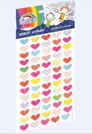 Opakowanie Naklejki wypukłe serca GR-NP145 FIORELLO